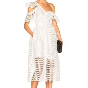 Self-Portrait White Lace Dress